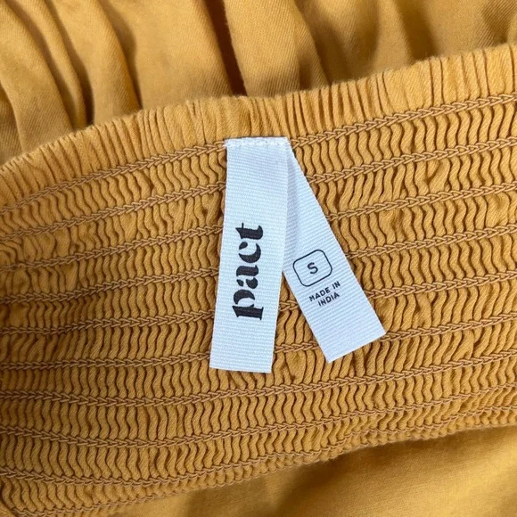 Pact Yellow Sundress - Picture 5 of 5